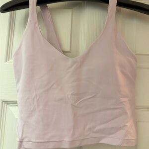 lululemon athletica Light Pink Crop Top